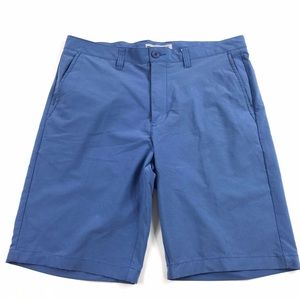 Travis Mathew Casual Golf Shorts Sz 34 Blue